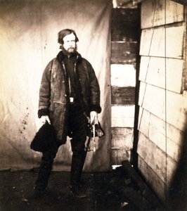 Capitano Alexander Leslie-Melville, delle Guardie Granatieri, c.1855 da Roger Fenton